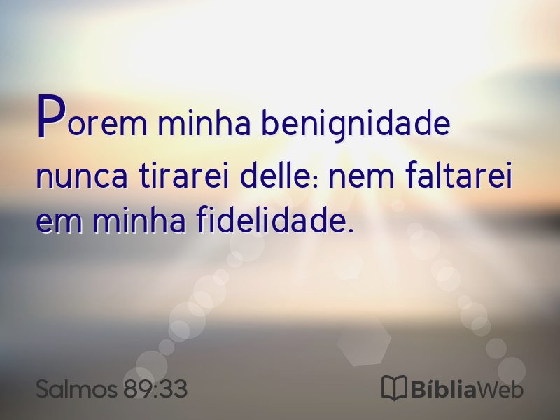 Salmos 89:33 em imagem para compartilhar
