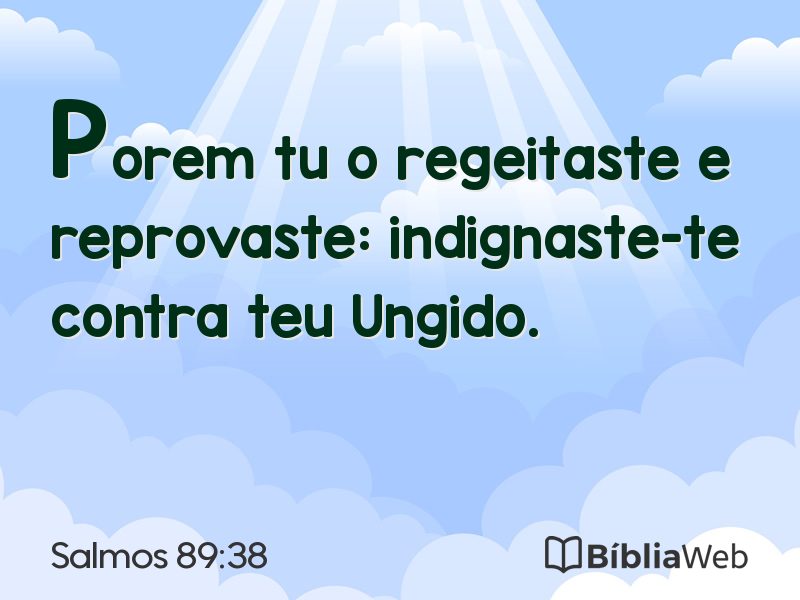Salmos 89:38 em imagem para compartilhar