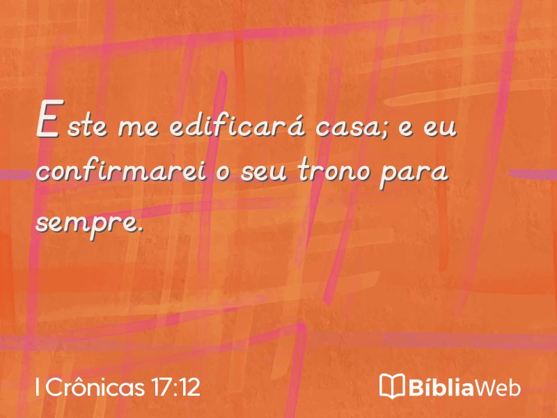 I Crônicas 17:12 em imagem para compartilhar