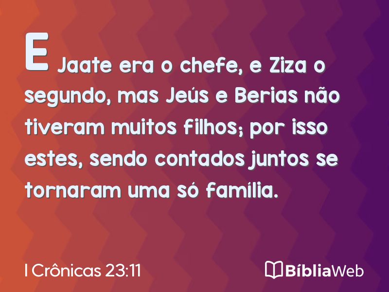 I Crônicas 23:11 em imagem para compartilhar