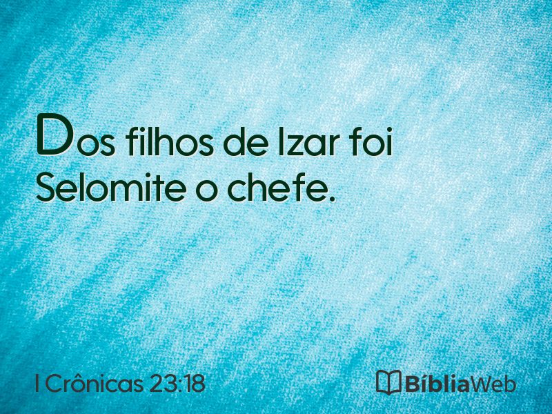 I Crônicas 23:18 em imagem para compartilhar