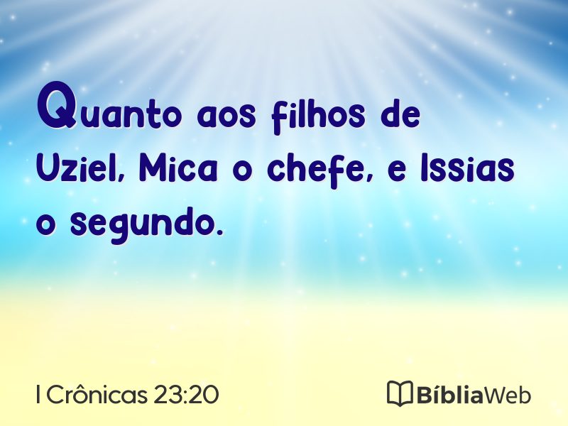 I Crônicas 23:20 em imagem para compartilhar