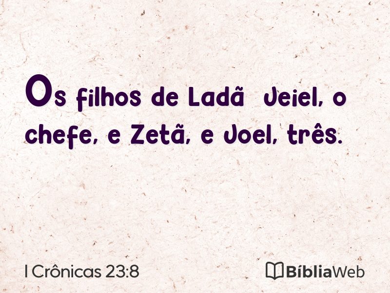 I Crônicas 23:8 em imagem para compartilhar