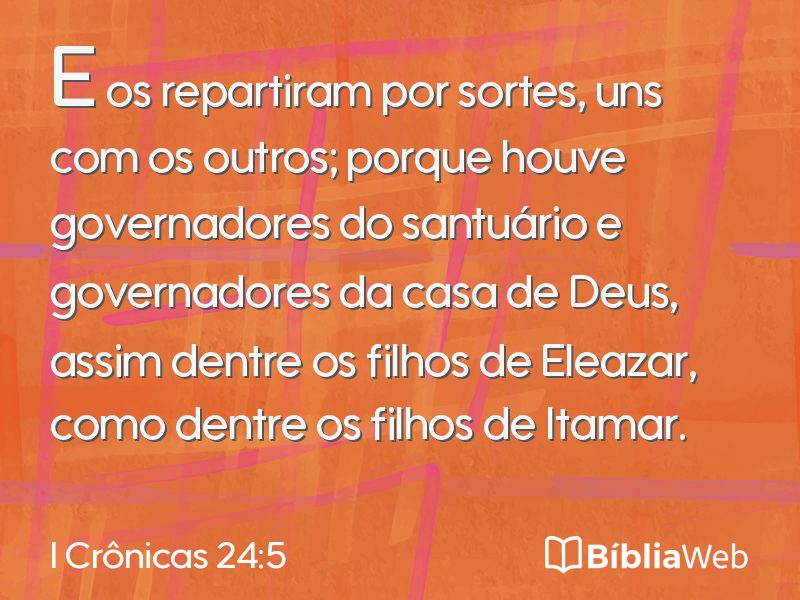 I Crônicas 24:5 em imagem para compartilhar