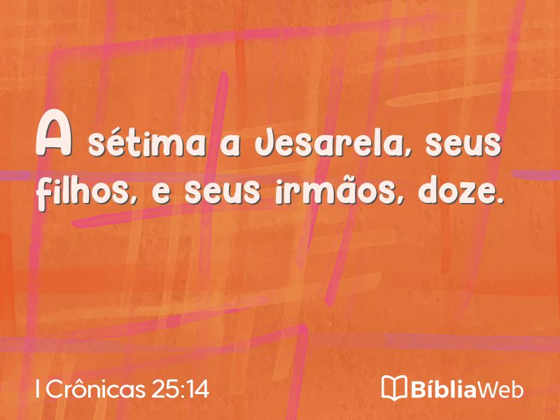I Crônicas 25:14 em imagem para compartilhar
