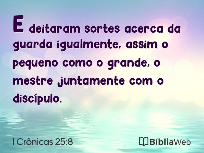 I Crônicas 25:8 em imagem para compartilhar