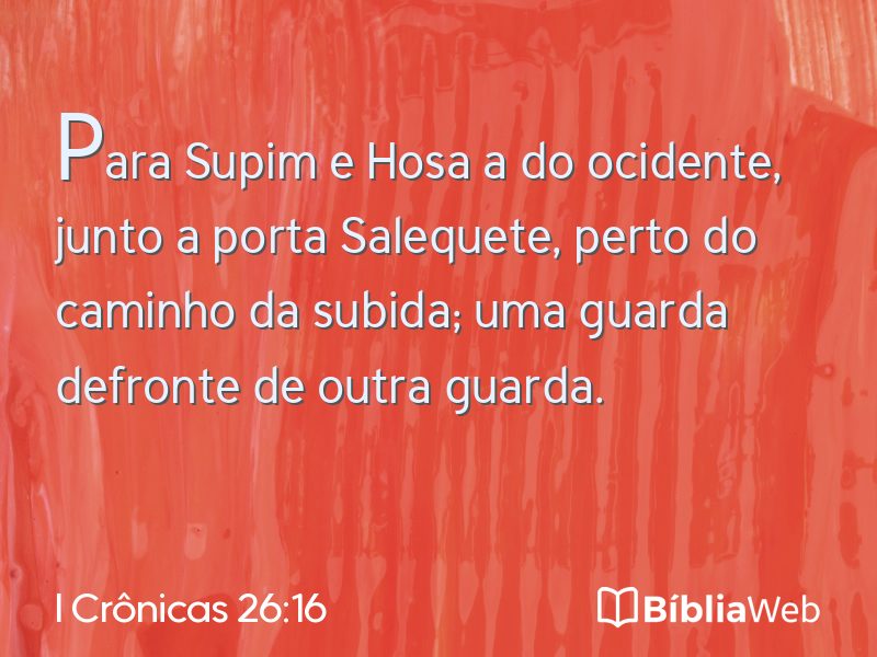 I Crônicas 26:16 em imagem para compartilhar