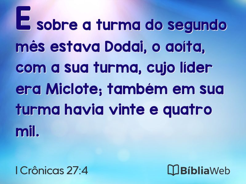 I Crônicas 27:4 em imagem para compartilhar