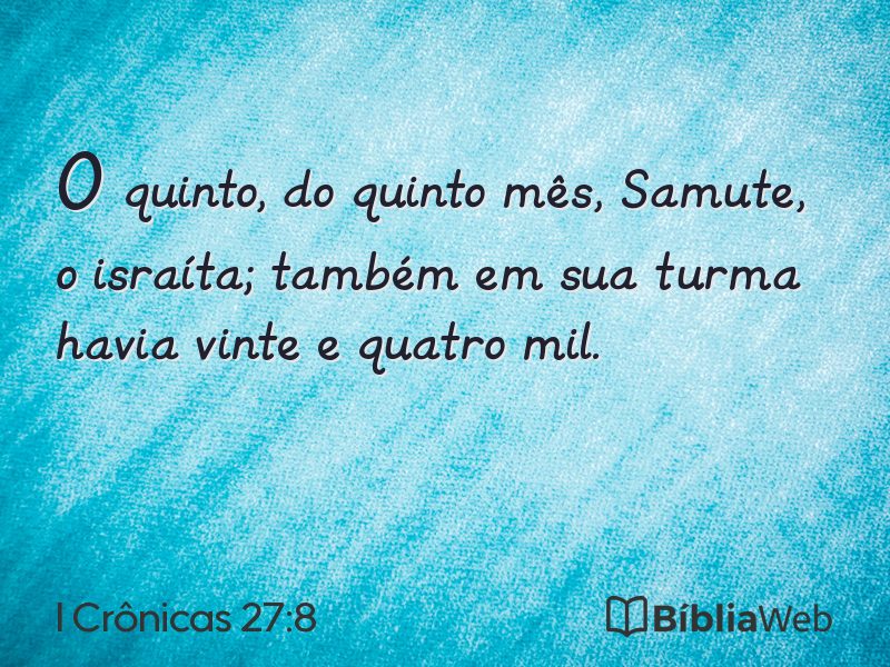 I Crônicas 27:8 em imagem para compartilhar