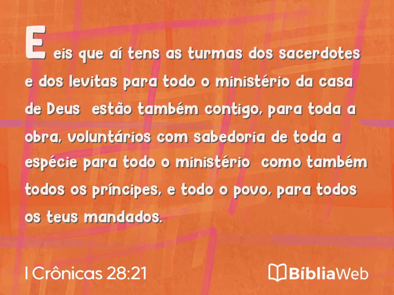 I Crônicas 28:21 em imagem para compartilhar