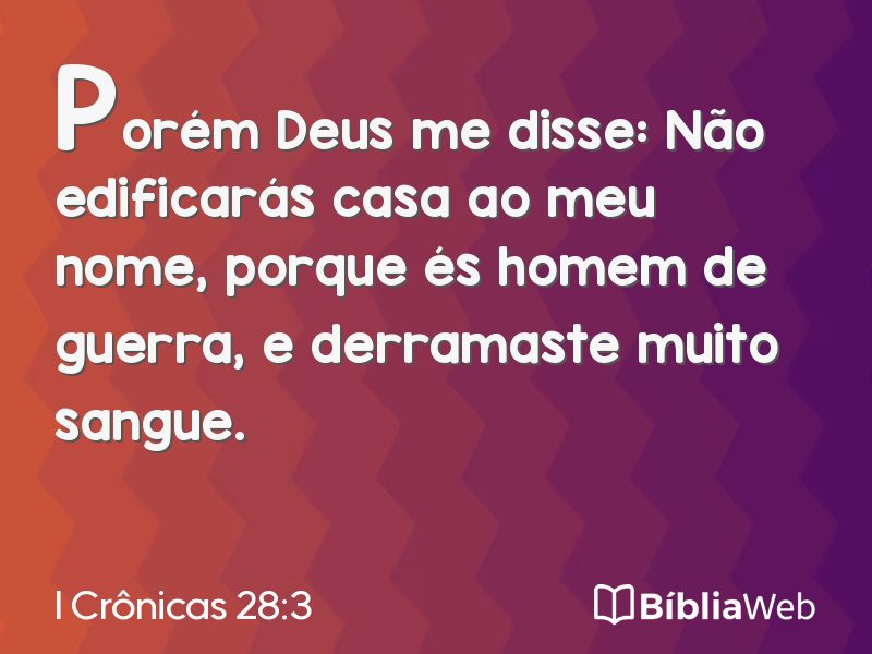I Crônicas 28:3 em imagem para compartilhar