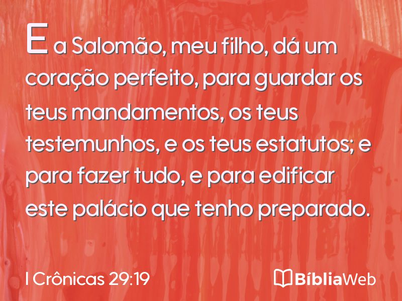 I Crônicas 29:19 em imagem para compartilhar