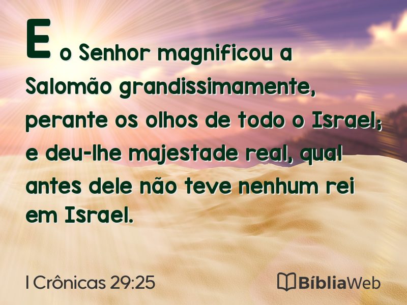 I Crônicas 29:25 em imagem para compartilhar