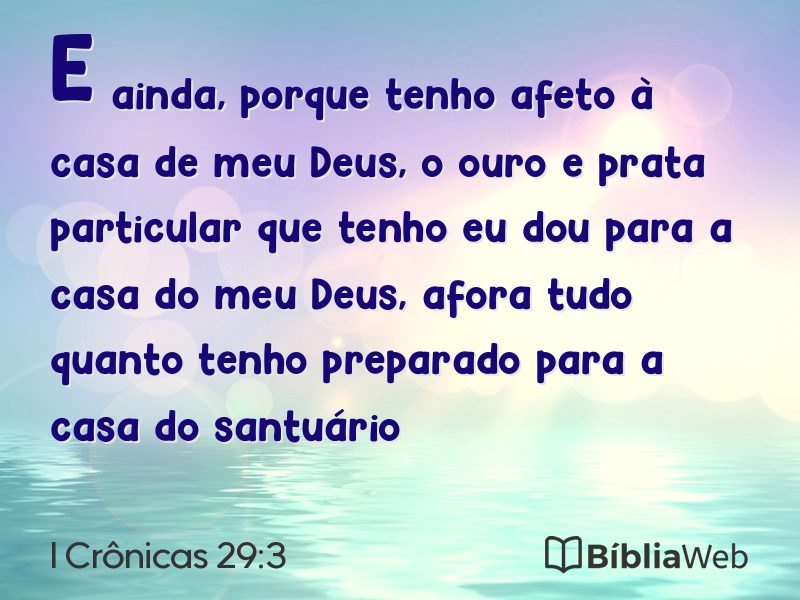 I Crônicas 29:3 em imagem para compartilhar