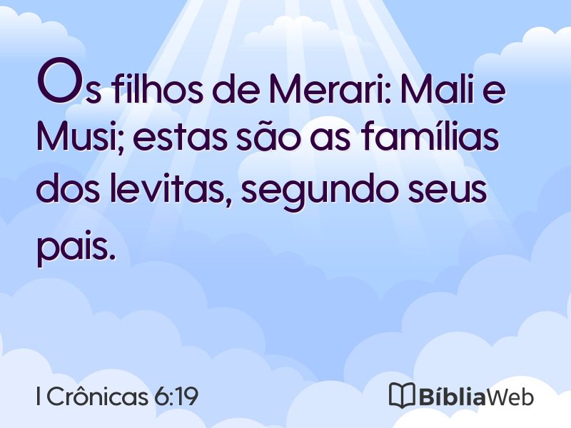 I Crônicas 6:19 em imagem para compartilhar