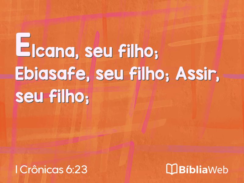 I Crônicas 6:23 em imagem para compartilhar
