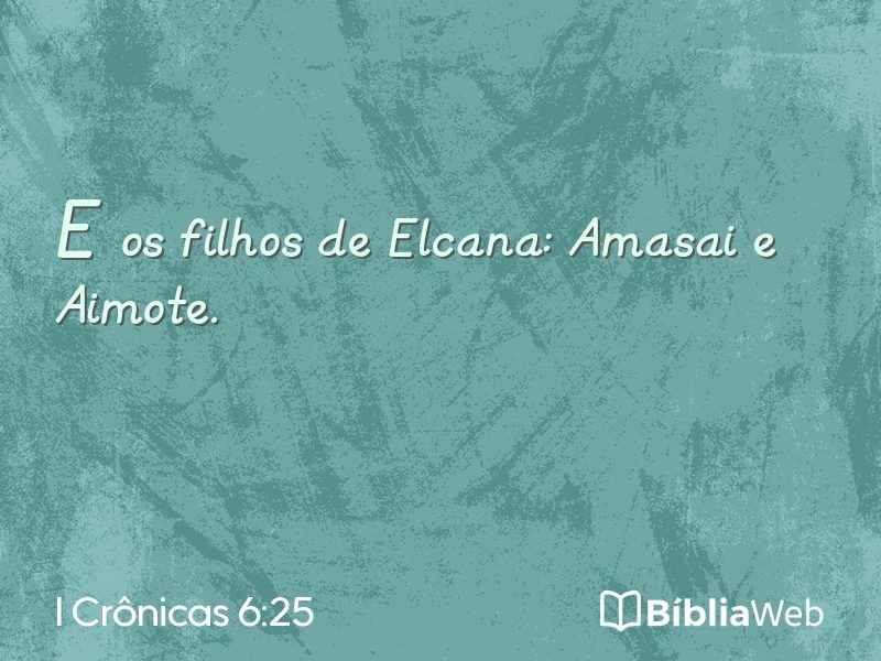 I Crônicas 6:25 em imagem para compartilhar