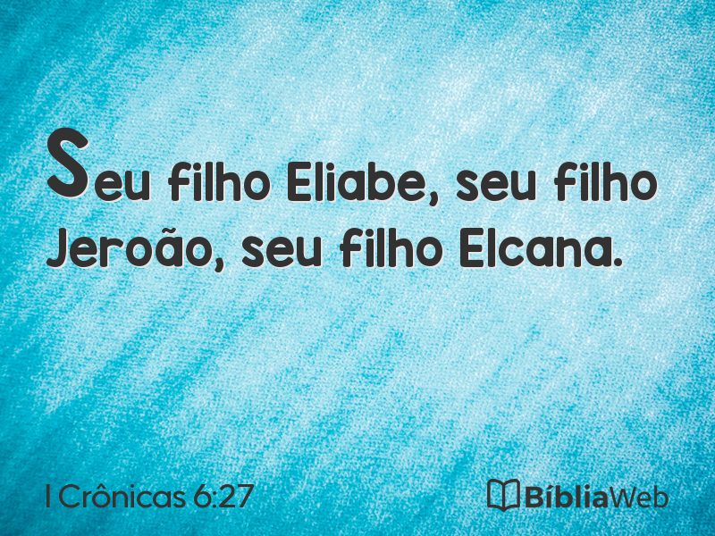 I Crônicas 6:27 em imagem para compartilhar
