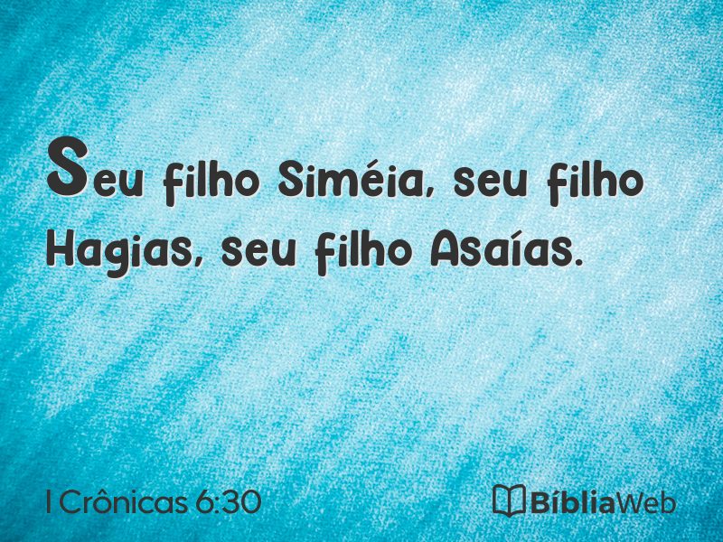 I Crônicas 6:30 em imagem para compartilhar