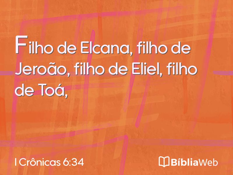 I Crônicas 6:34 em imagem para compartilhar