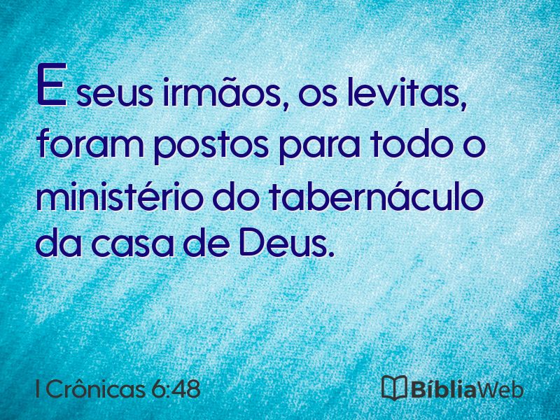 I Crônicas 6:48 em imagem para compartilhar