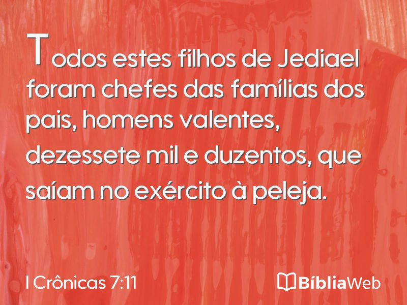 I Crônicas 7:11 em imagem para compartilhar