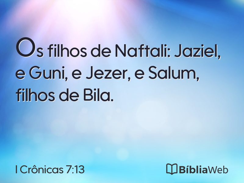 I Crônicas 7:13 em imagem para compartilhar