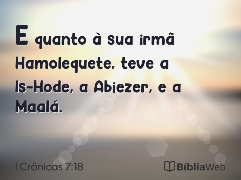 I Crônicas 7:18 em imagem para compartilhar