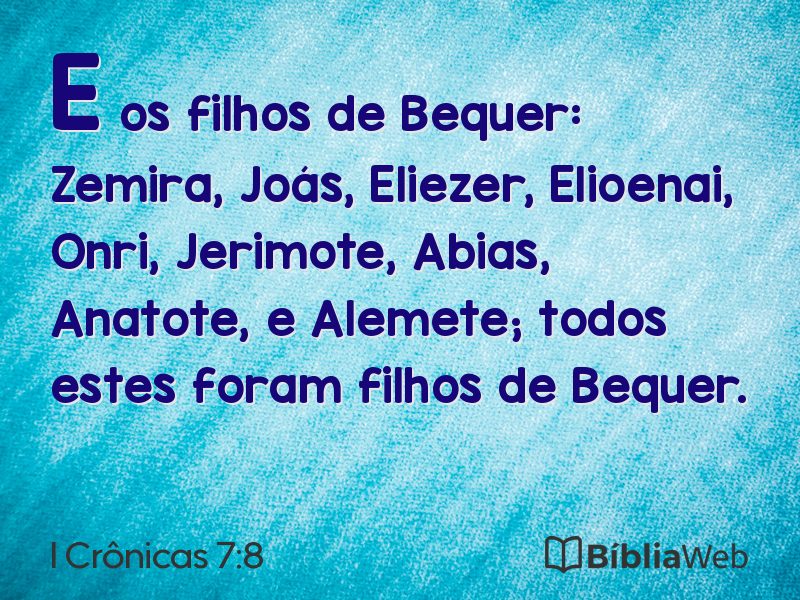 I Crônicas 7:8 em imagem para compartilhar