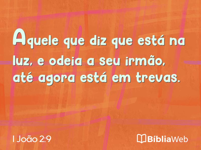 I João 2:9 em imagem para compartilhar