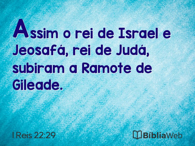 I Reis 22:29 em imagem para compartilhar