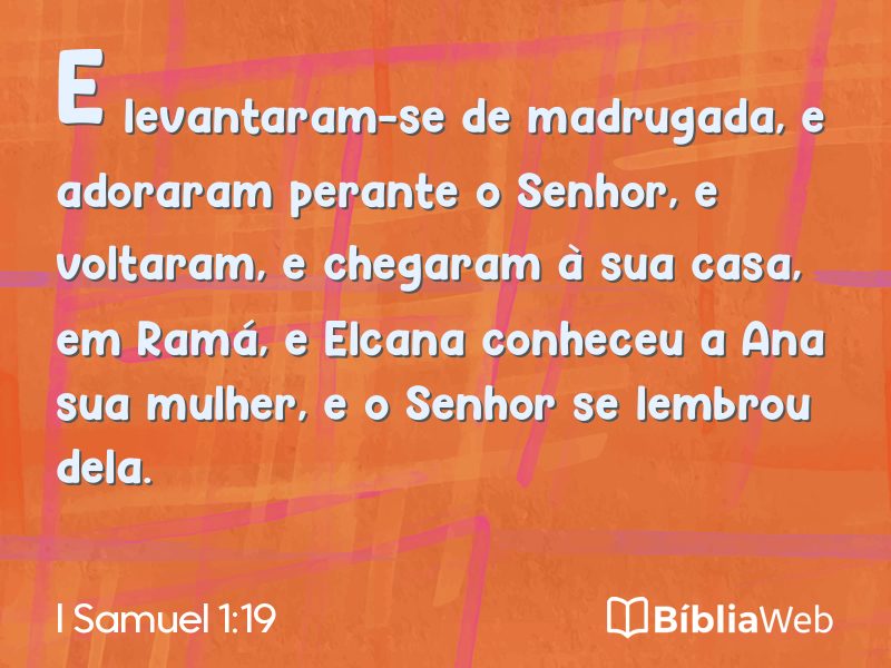 I Samuel 1:19 em imagem para compartilhar