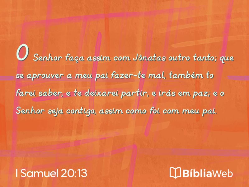 I Samuel 20:13 em imagem para compartilhar