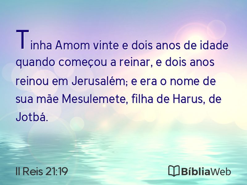 II Reis 21:19 em imagem para compartilhar