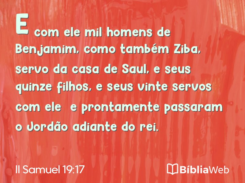 II Samuel 19:17 em imagem para compartilhar