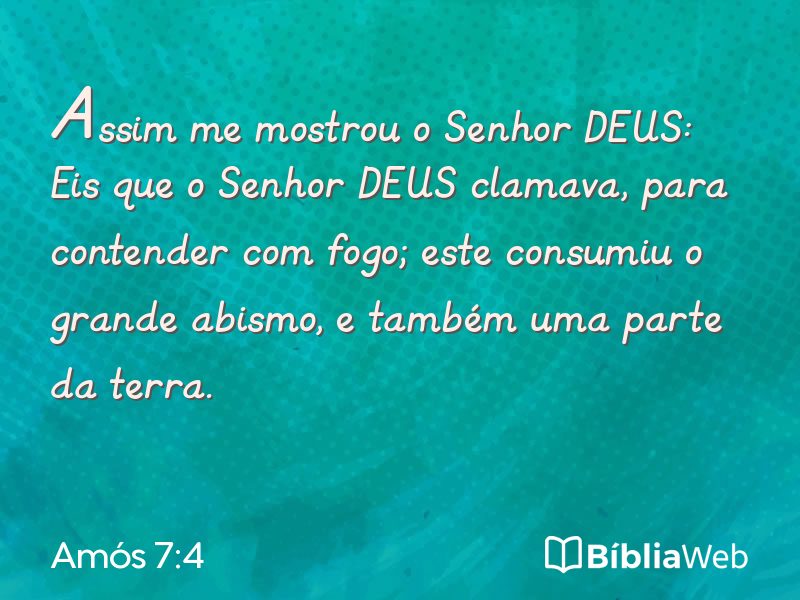 Amós 7:4 em imagem para compartilhar