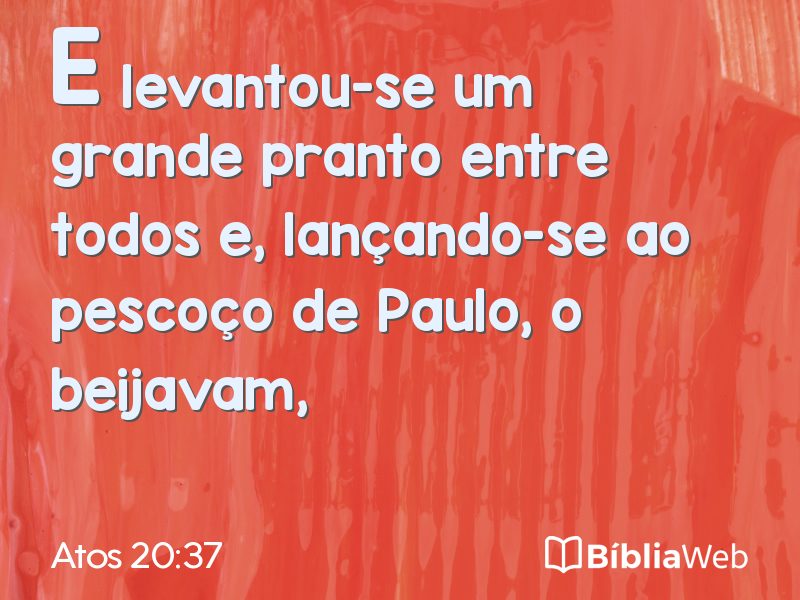 Atos 20:37 em imagem para compartilhar