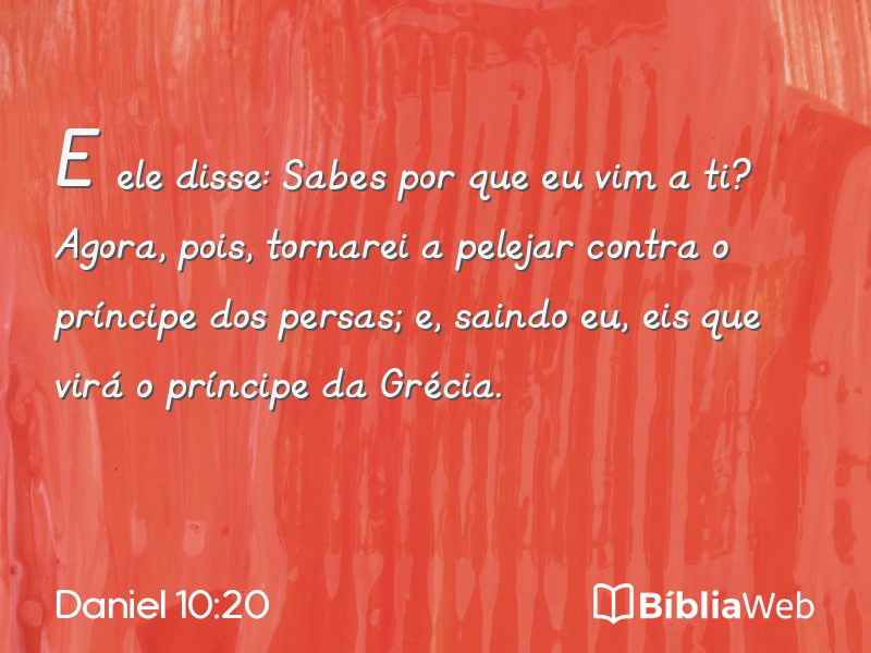 Daniel 10:20 em imagem para compartilhar