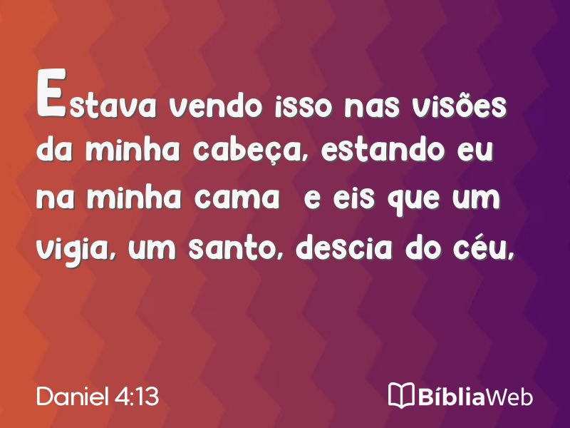 Daniel 4:13 em imagem para compartilhar
