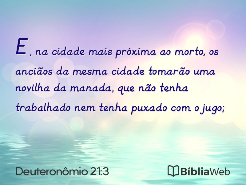 Deuteronômio 21:3 em imagem para compartilhar