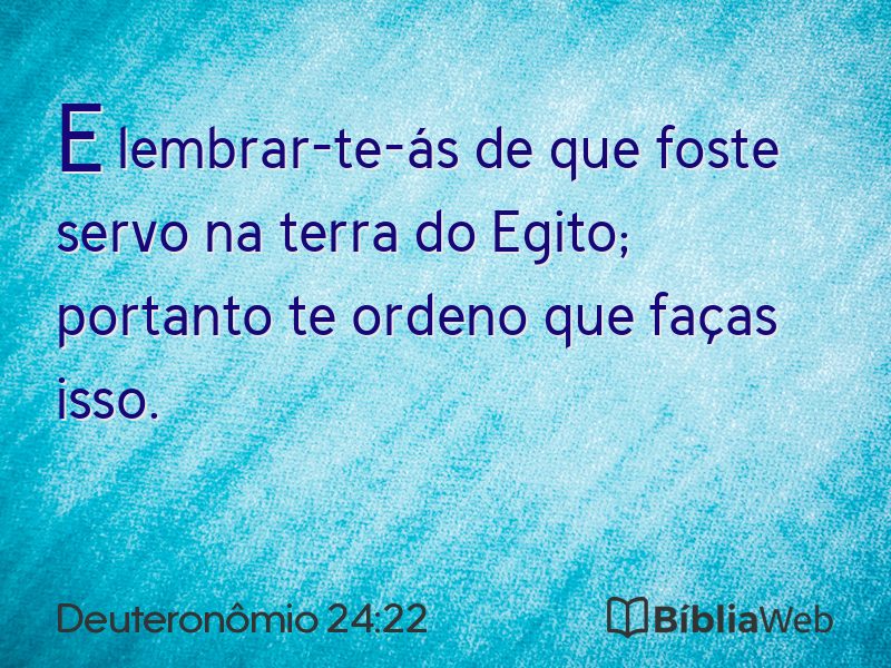 Deuteronômio 24:22 em imagem para compartilhar