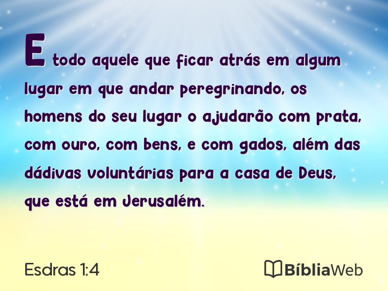 Esdras 1:4 em imagem para compartilhar