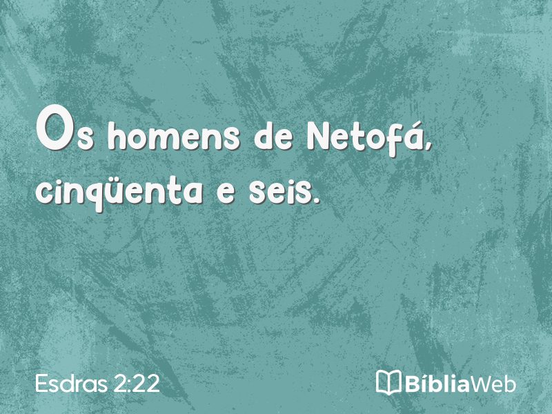 Esdras 2:22 em imagem para compartilhar