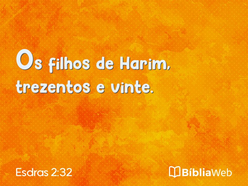 Esdras 2:32 em imagem para compartilhar