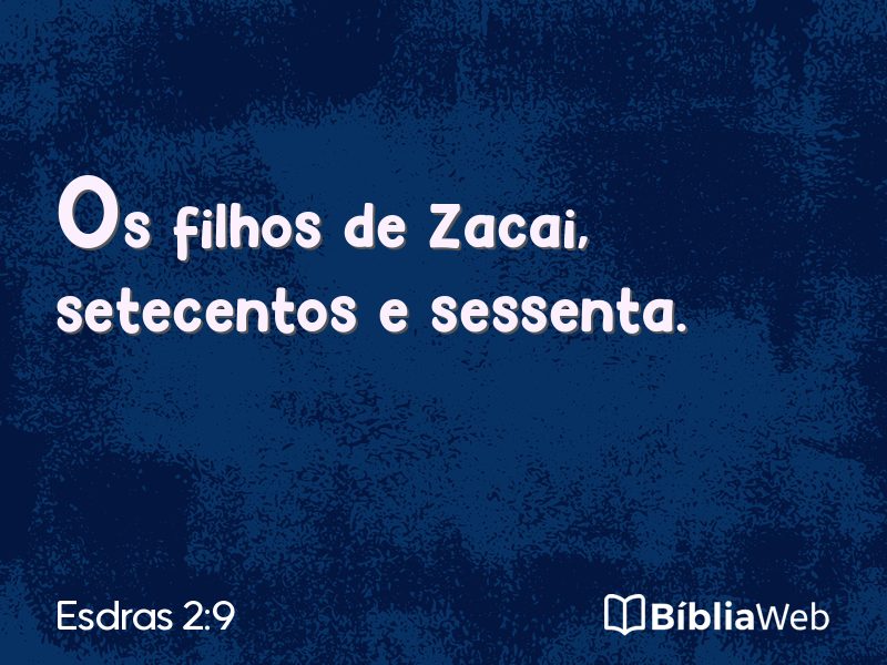 Esdras 2:9 em imagem para compartilhar