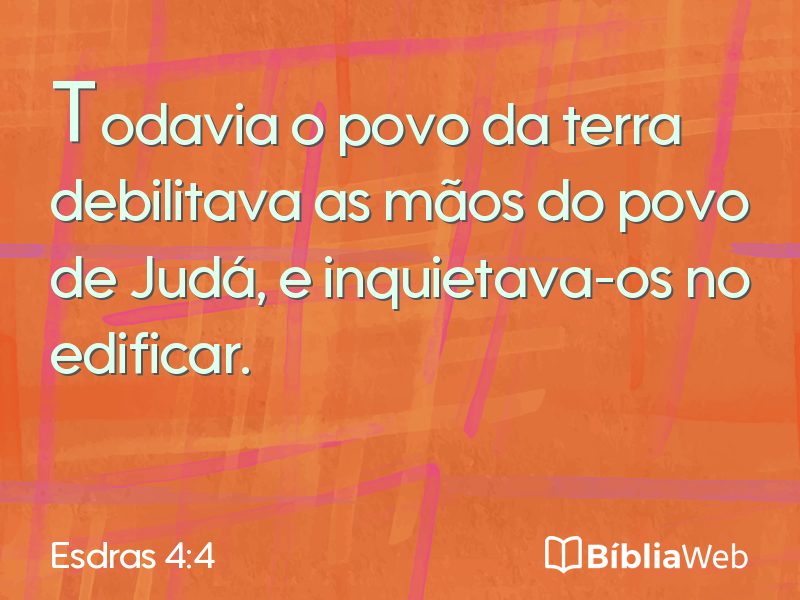 Esdras 4:4 em imagem para compartilhar