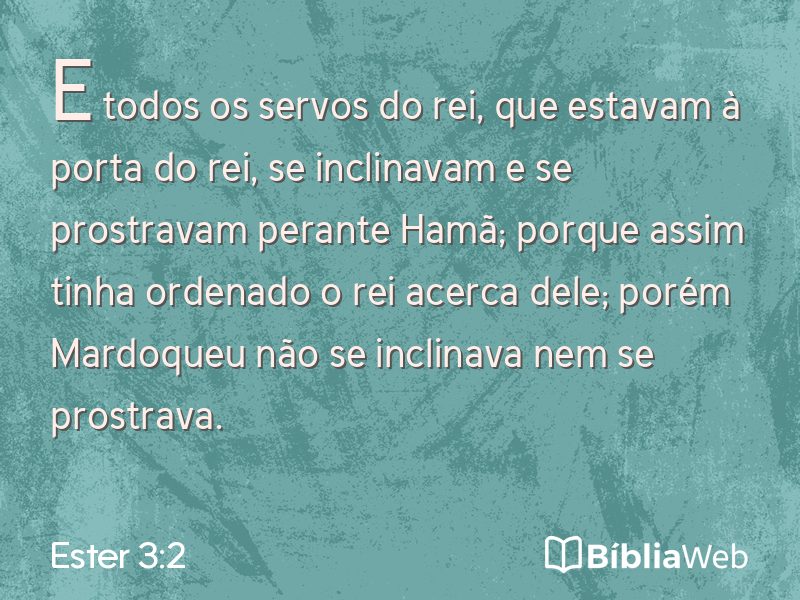Ester 3:2 em imagem para compartilhar