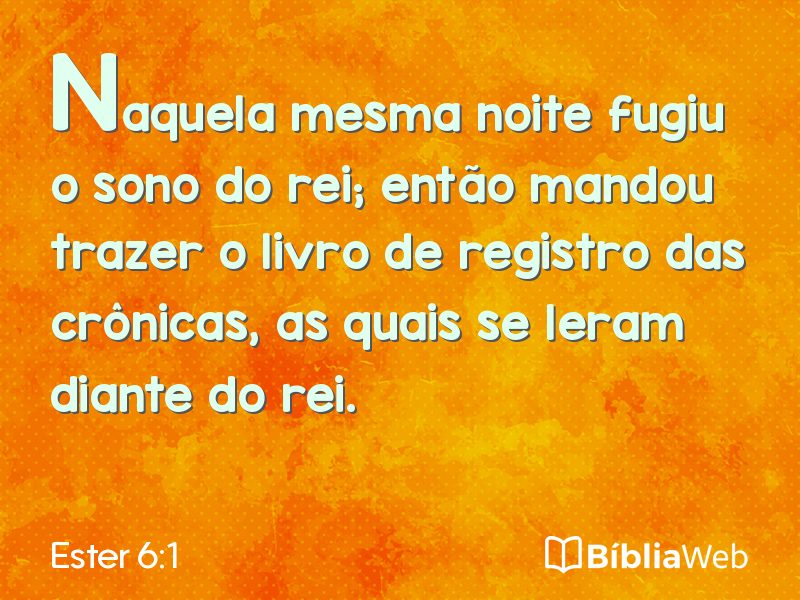 Ester 6:1 em imagem para compartilhar
