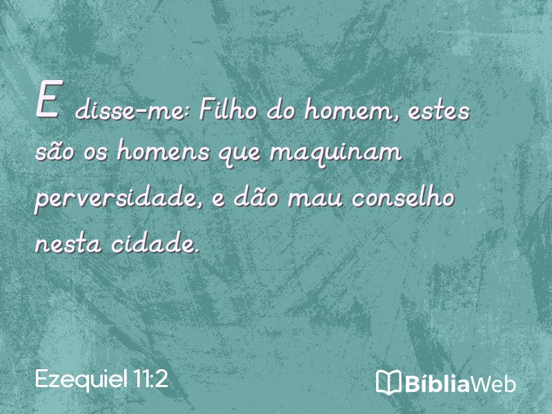 Ezequiel 11:2 em imagem para compartilhar