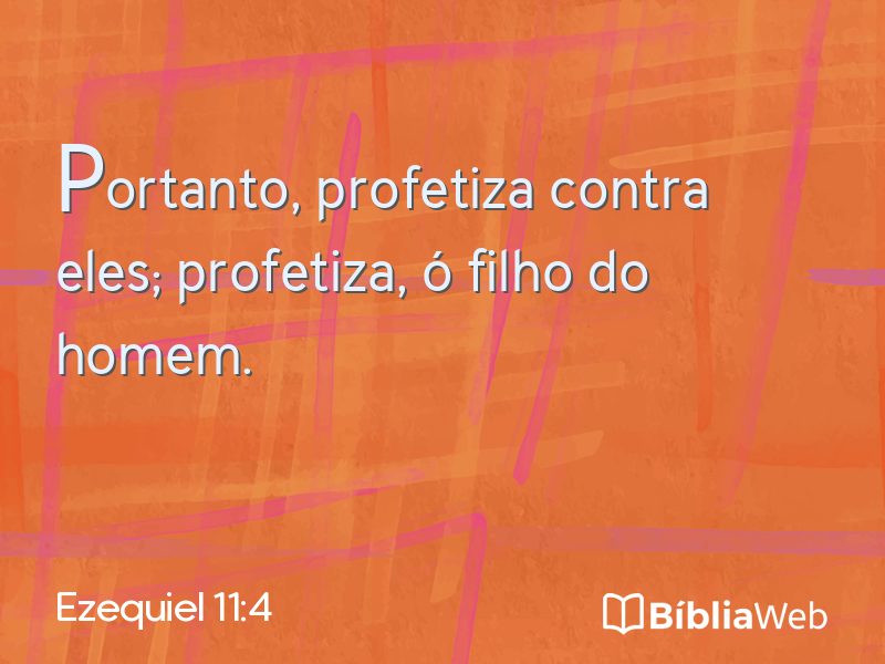 Ezequiel 11:4 em imagem para compartilhar